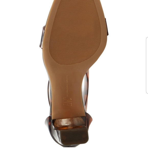 INC Makenna Two-Piece Clear Vinyl Dress Sandals - Picture 5 of 11